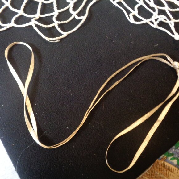 FRANCISAN SM APPLE CUP & SAUCER OLD LG DOILY RIBBONS GARDEN FABRIC LOT - Picture 16 of 16